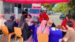 RS PERMATA JONGGOL GELAR BOOTH SEHAT DI CFD VIGNOLIA