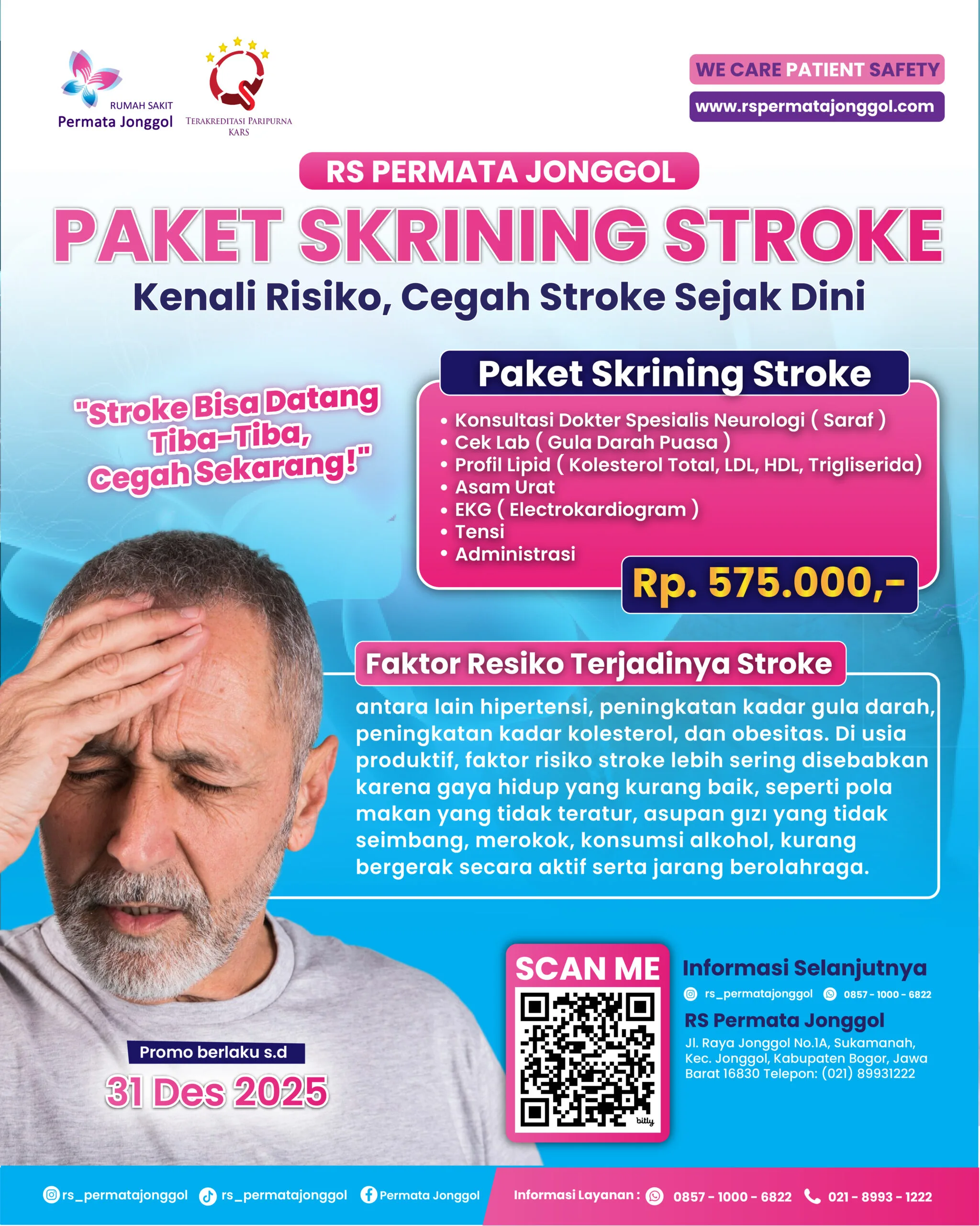 PAKET SKRINING STROKE