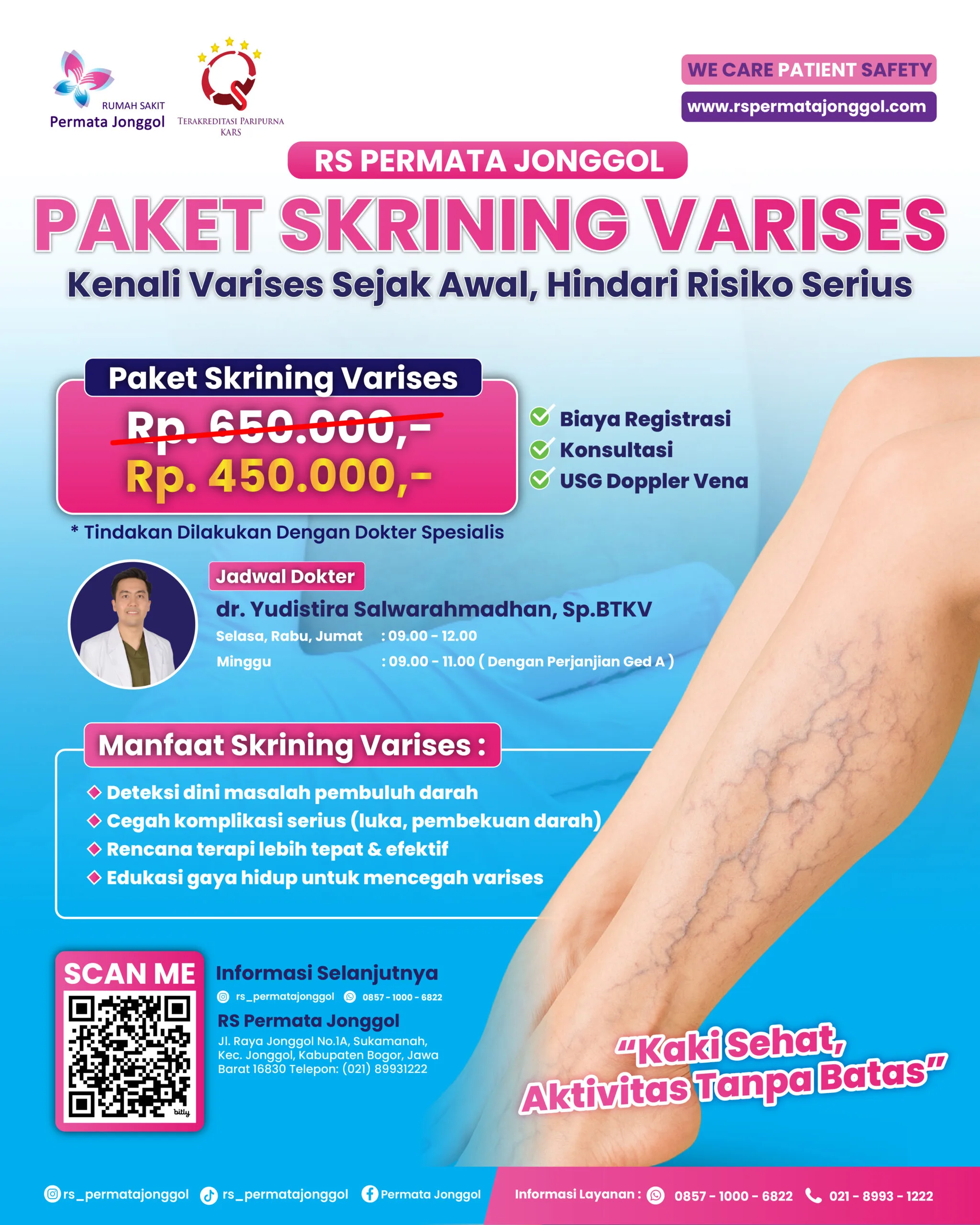 PAKET SKRINING VARISES