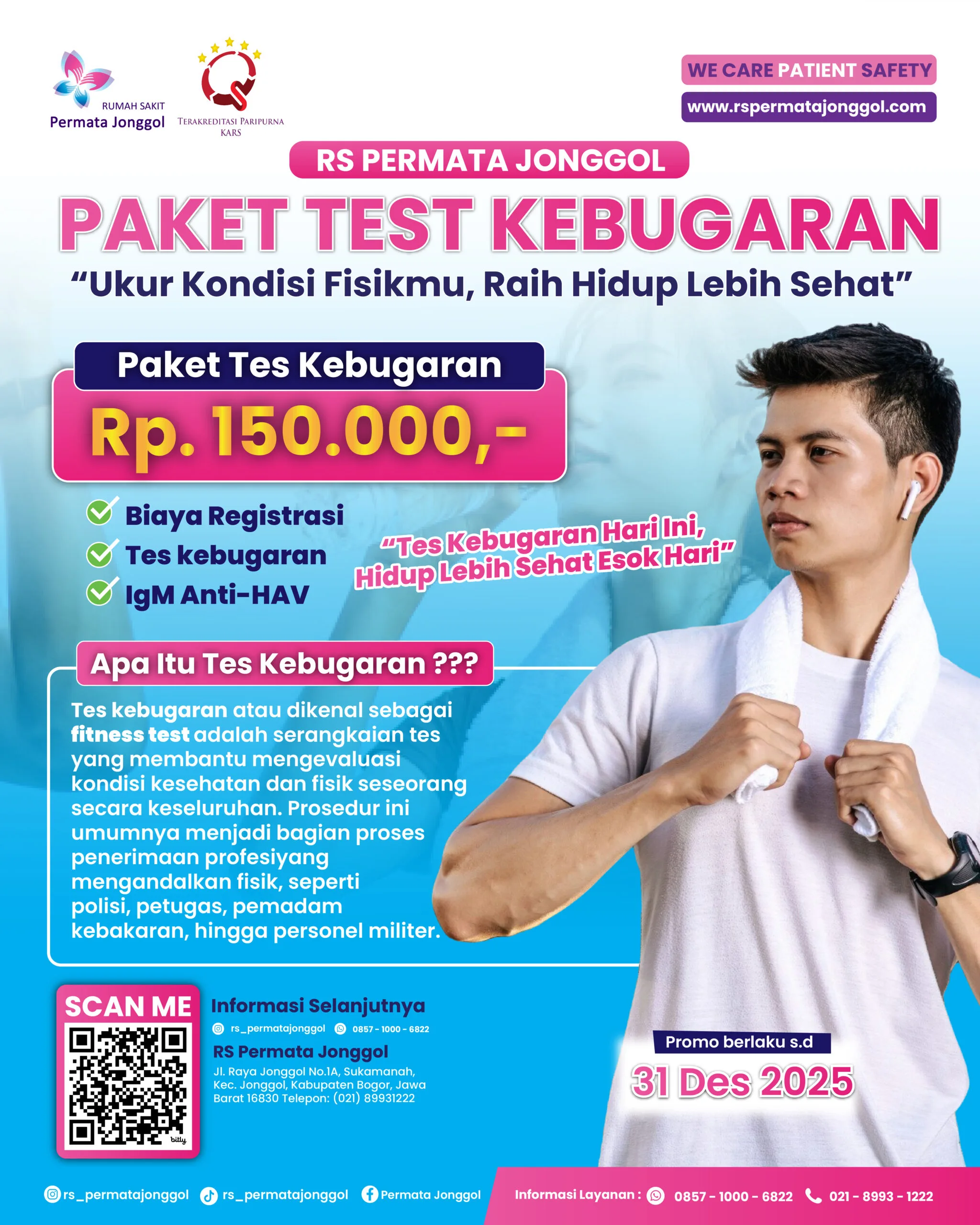 PAKET TES KEBUGARAN