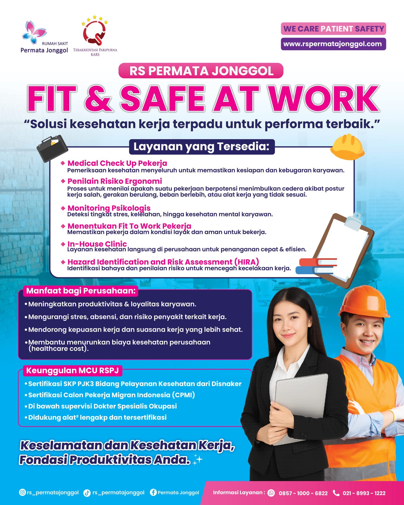 FIT & SAFE AT WORK