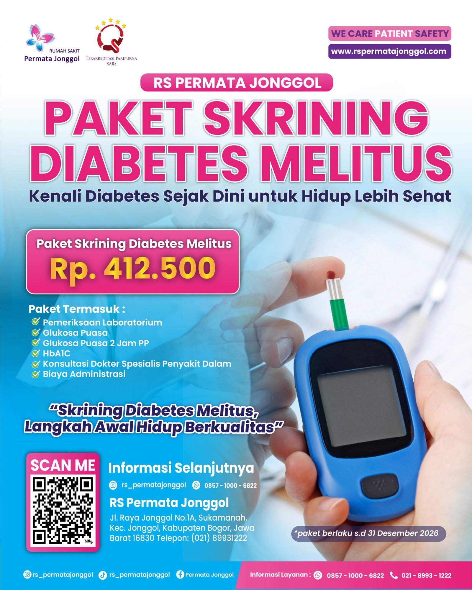 PAKET SKRINING DM-01